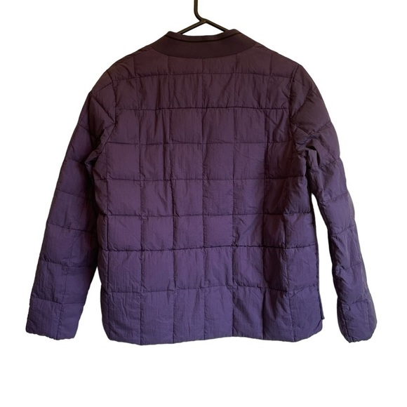 TRINA TURK PUFFER DOWN JACKET Eggplant Size Large - Picture 6 of 12